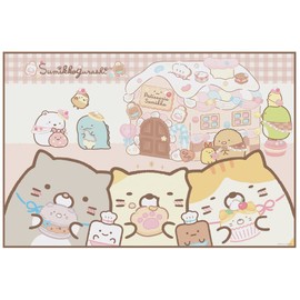 Skater VS1 Sumikko Gurashi Snack Shop Leisure Sheet, Size S, 23.6 x 35.4 inches (60 x 90 cm)