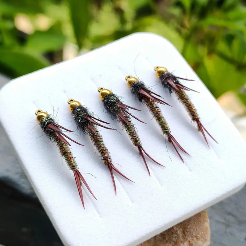 Señuelos De Pesca Con Mosca, 5 Unidades, Accesorios De Pesca