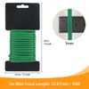 Tenn Well Green Plant Ties, 32 Feet 5mm Soft Garden