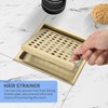 Kuaisailsk 6 Inch Set of 2 Shower Drain 304 Stainless