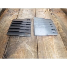 AGCO 1006 HESSTON DISC MOWER BLADE KIT - OEM PART NUMBER 527746 & 527747