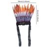 Vaveren Artificial Feather Headdress Men Women Indian Headdress for Dance