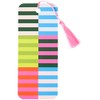 C.R. Gibson CBMP-25648 Bold Stripe Bookmark with Tassel, 2.5" W