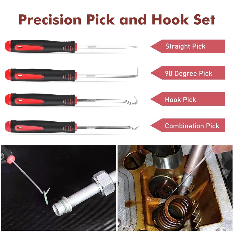 GLK 248pcs Auto Trim Removal Tool Set, Pry Tool, Radio