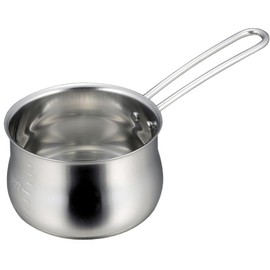 Shimomura Kihan Milk Pan, 4.7 inches (12 cm), Dishwasher Safe, Graduated