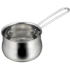 Shimomura Kihan Milk Pan, 4.7 inches (12 cm), Dishwasher Safe, Graduated