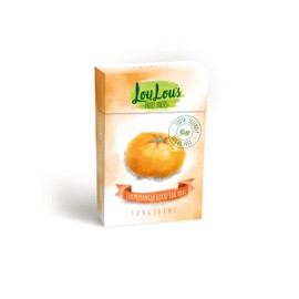 Lou Lou's - Tangerine Fruit Drops, Sugar Free, Vegan, No Artificial Sweeteners, All Natural Ingredients, High in Vitamin C and Made with Real Fruit, 36.5g Box