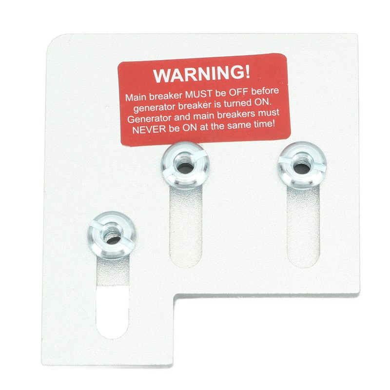 Generator Interlock Kit SD200A Aluminum Alloy Main and Generator Circuit