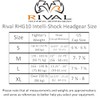 RIVAL Boxing RHG10 Intelli-Shock Headgear, D3O Front and Side Padding,