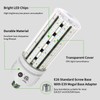 NS 100W LED Cob Corn Light Bulbs,5000K,AC110-277V,16000lm,E26/E39 Base,LED Replacement Metal