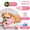 BLAZDEVE Puppy Teething Toys, Durable Rubber Chew Toys for Puppies