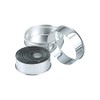 Chef Inox Round Plain Cutter 11-Pieces Set, 25-95 mm Size