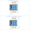 433mhz 12V 24V DC 6 Channel Wireless Remote Control Relay