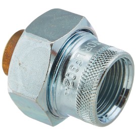 Rheem AP13045 Dielectric Union with 3/4-Inch Sweat and 3/4-Inch FPT, Brass/Zinc, Small