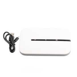 4G WiFi Router White SIM Card Slot Up to 10 Users 2.4GHz Battery Powered 4G LTE Router for Phone PC Tablet
