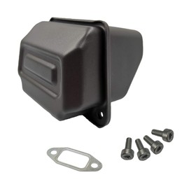 Yiekea 1121 140 0604 Exhaust Muffler Kit for Stihl 024, 026, MS240, MS260, MS260C Chainsaws (with Muffler Gasket, Screws)