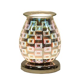 Aroma Accessories Oval 3D Touch Electric Burner Squares