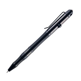 SMOOTHERPRO Bolt Action Pen Compatible with Pilot G2 Refill Durable Stainless Steel Clip for EDC Use Signature in Office School Color Black (TG205)