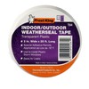 Frost King Clear T94H Plastic Weather-Seal Tape 2-Inch by 25-Feet,