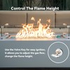 Skyflame 1/2 Inch Straight Gas Key Valve Kit for Fire