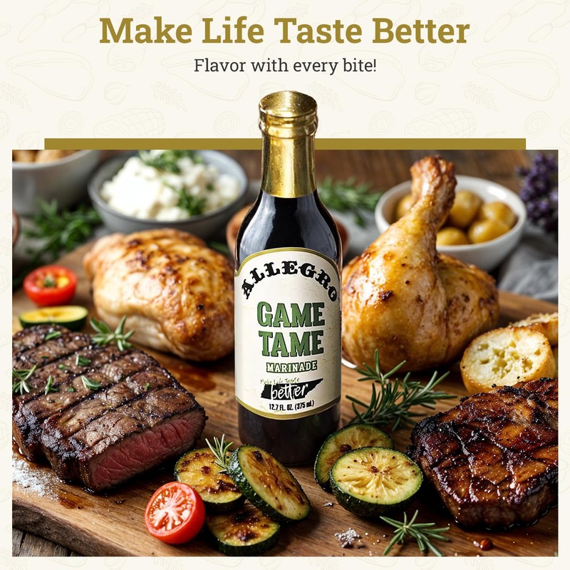 ALLEGRO - The Marinate Everything Marinades | Perfect Marinades for