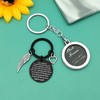 Baipilu Memorial Keyring Gifts in Memory of Keychain Photo Frames