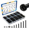 Kernmax 1120Pcs M3 Countersunk Screws Kit, M3 Flat Head Screws,