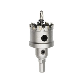 Meccion Hole Saw Carbide Drill, High-Quality TCT Metal Hole Saw Drill Bit for Stainless Steel, Iron, Alloy, Wood, Plastic (35 mm)