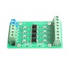 NOYITO 4-Channel Optocoupler Photoelectric Isolator Module Level Voltage Converter Module
