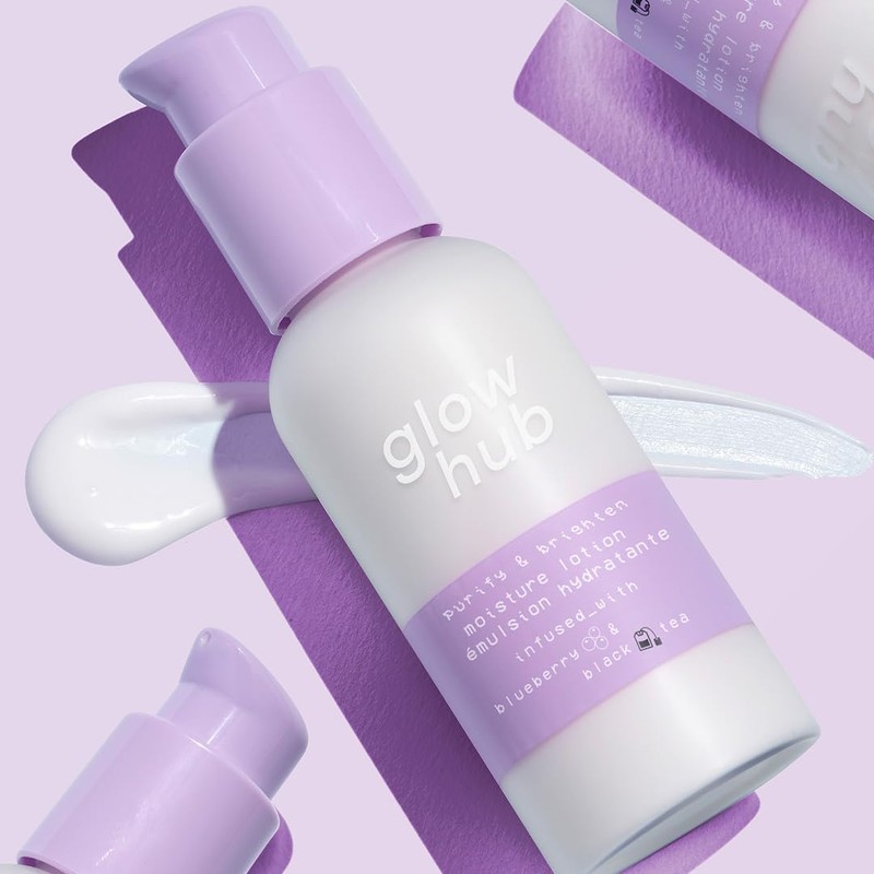 Glow Hub Purify & Brighten Moisture Lotion with Squalane for