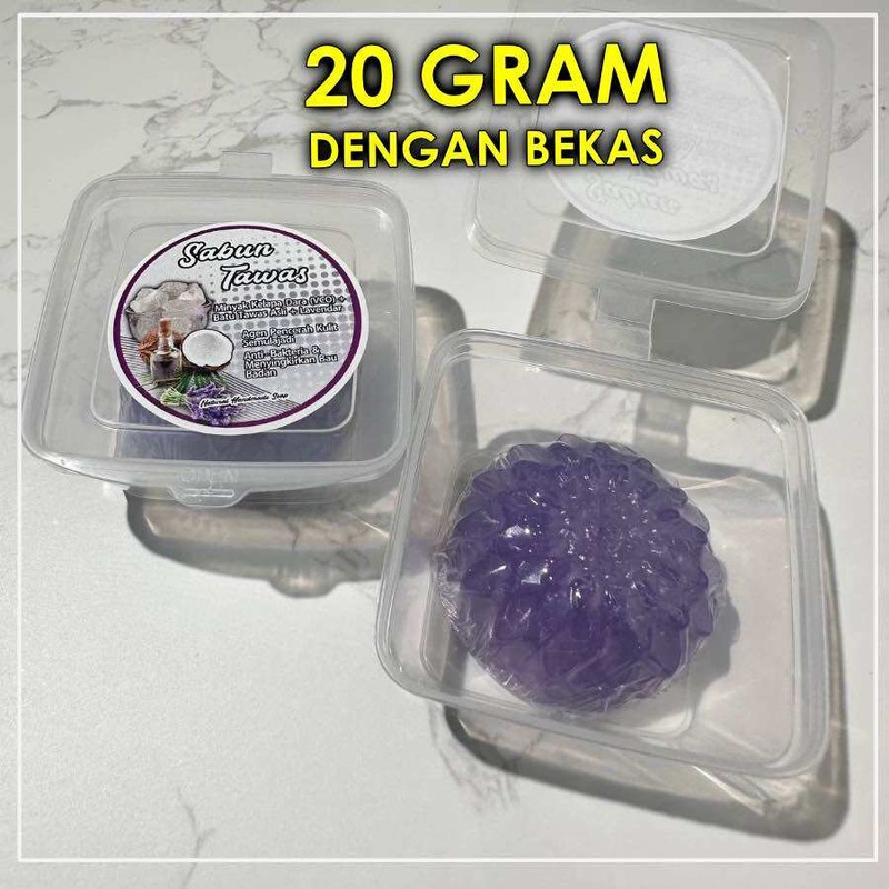 🔥READY STOCK🔥Sabun Tawas 100% Batu Tawas Asli | Sabun Pencerah