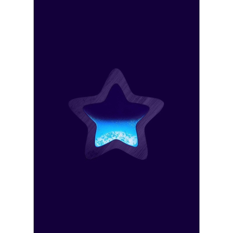 Petit Boum Sensorischer Stern Flow Star Holz