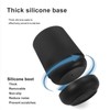 Matte Black Toothbrush Holders for bathrooms with Silicon Boot, Modern