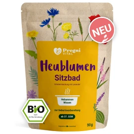 100% Organic Hay Flowers Pregnancy Bath | Hay Flower Bath for Birth Preparation from the 37th SSW - PregniVital®