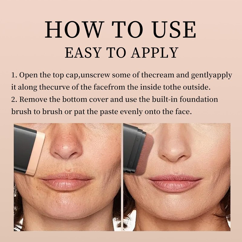 O'CHEAL Face Foundation Contour Stick Long-wear Lightweight Brighten Stick Blemish