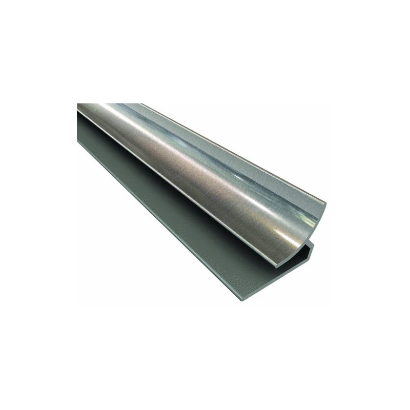 Trim Inside Corner Brushed Aluminum