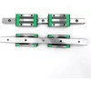 HGR 선형 레일 가이드 2PCS HGR15 HGR15-7.87인치(200mm) 슬라이드 4PCS HGH15CA