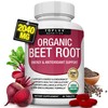 Organic Beet Root Powder Tablets - 2040mg Natural Nitric Oxide