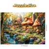 Moruska Fairy Puzzle for Adults 1000 Piece Mushroom Village of