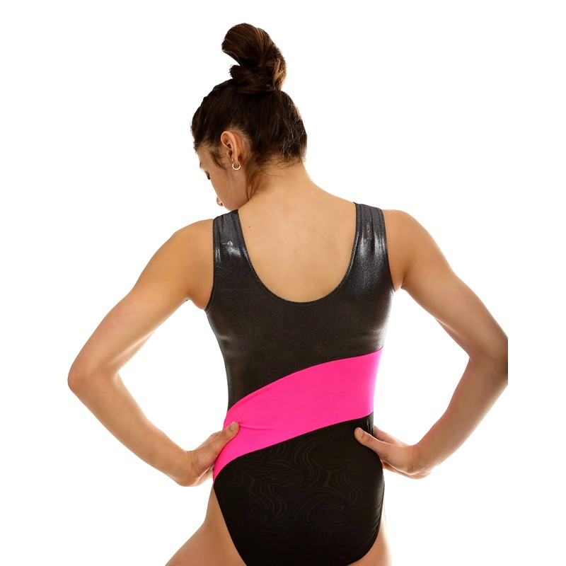 United All Around Asymmetrical Black and Magenta #289-AL