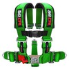 50 Caliber Racing Green 5 Point Harness with 3" Straps