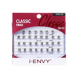 Kiss EverEz Trio Lashes Medium Combo, 1 Count
