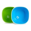 Munchkin Splash Toddler Bowls 2 Piece Blue/Green
