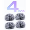 SUNMON Furry Mic Windscreen for DJI Mic 2, Furry Mic