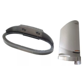 ForteFabrica Wall Mount Bracket Holder for Arris SURFboard S33 DOCSIS Cable Modem Storage - White