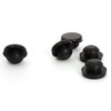 Basdures Brake Pedal Rubber Stopper Black 46584-5P010, 465845P010,46584-S0100,46584S0100（5 Pack）