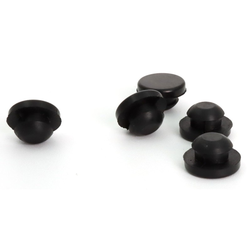 Basdures Brake Pedal Rubber Stopper Black 46584-5P010, 465845P010,46584-S0100,46584S0100（5 Pack）