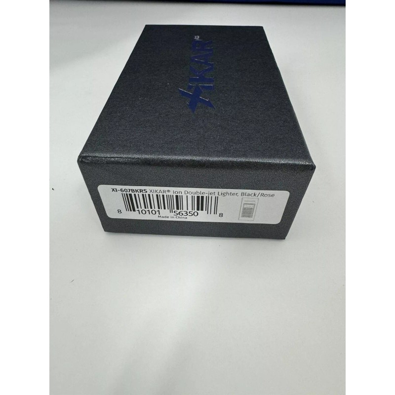 Xikar Ion Double Jet Flame Cigar Lighter - Black and