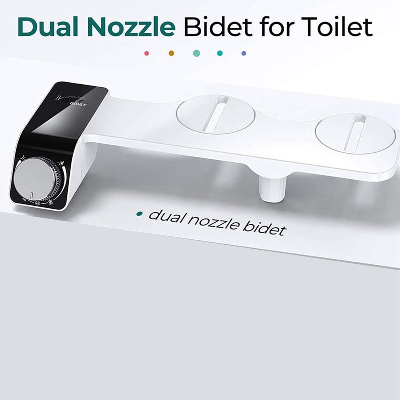 Single Nozzle Toilet Bidet Adjustable Water Pressure Plastic Toilet Self