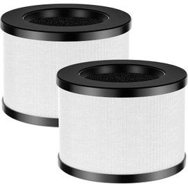 Replacement Filter Compatible with Air Purifier, 3-in-1 Filter with High-efficiency Activated Carbon Filter for Pollen Dust Pet Dander Smoke